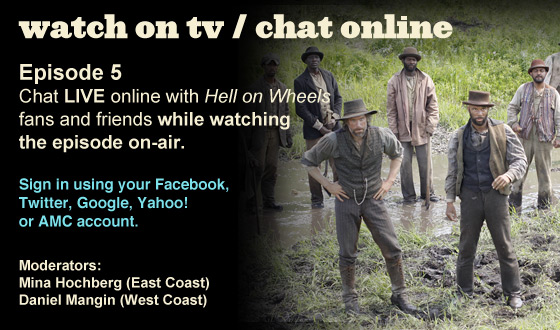 Chat Online While Watching Episode 5 on TV This Sunday Night