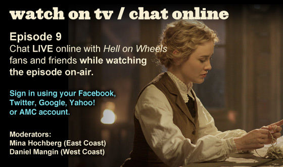 Chat Online While Watching Episode 9 on TV This Sunday Night