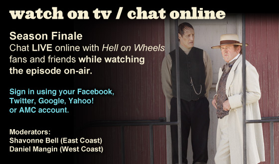 Chat Online While Watching the Season Finale on TV This Sunday Night