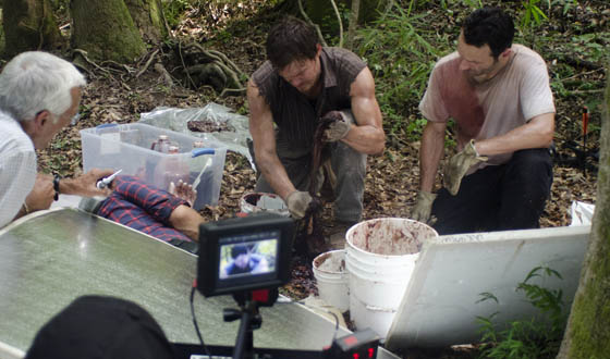 Behind-the-Scenes Photos From The Walking Dead Season 2