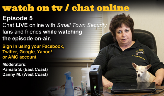 Chat Online About <em>Small Town Security</em> Episode 5 This Sunday Night