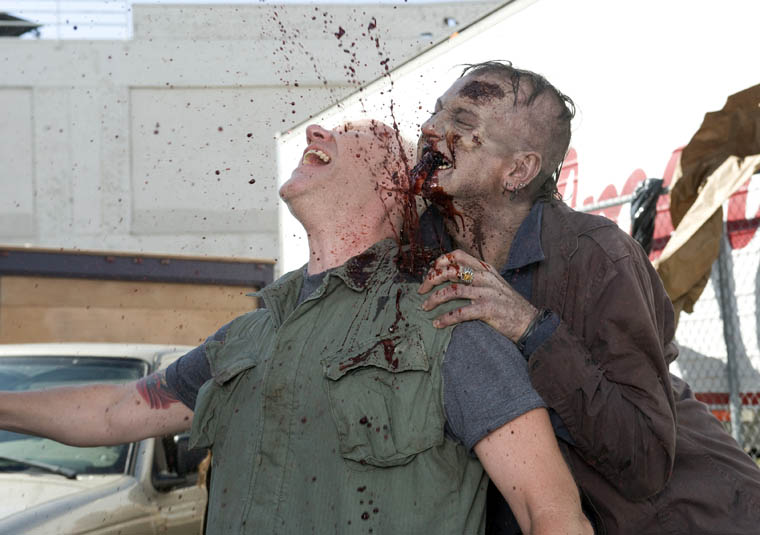Harris (Chris Nelson) of The Walking Dead Webisode Cold Storage