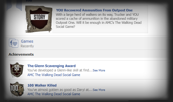 <em>The Walking Dead</em> Social Game Encourages You to Publicize Yourself