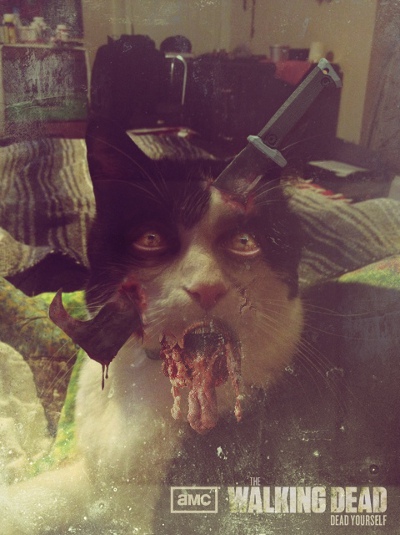 Zombified Pets in AMC's Dead Yourself App 10 - Zombified Pets in AMC's Dead Yourself App