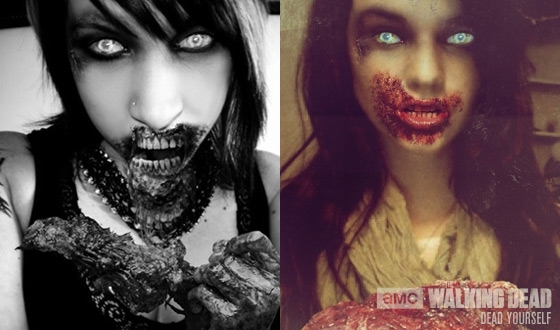 Photos – 13 Zombies For 2013 From AMC’s Dead Yourself App