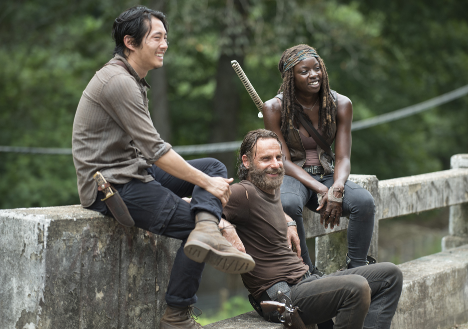 The Walking Dead The Walking Dead Season 5 Behind The Scenes Photos Amc 4734