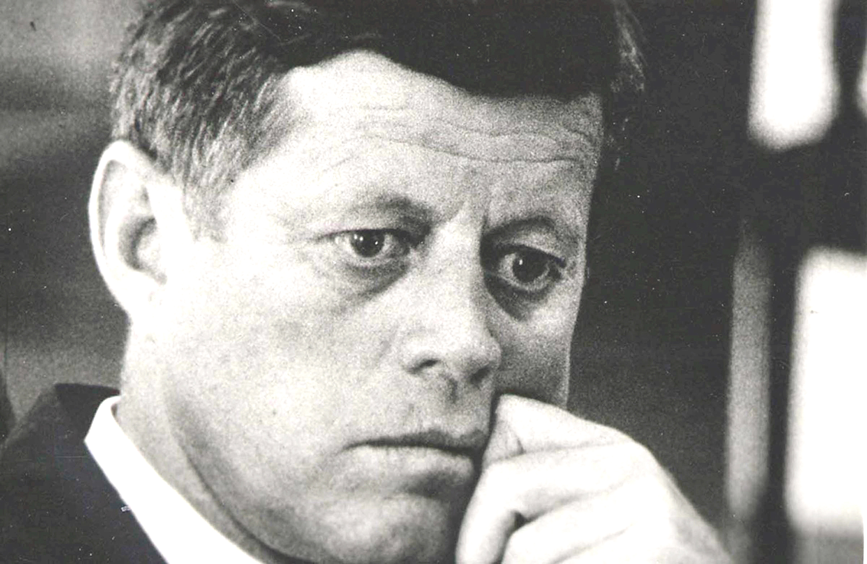 President John F. Kennedy making decisions during integration crisis