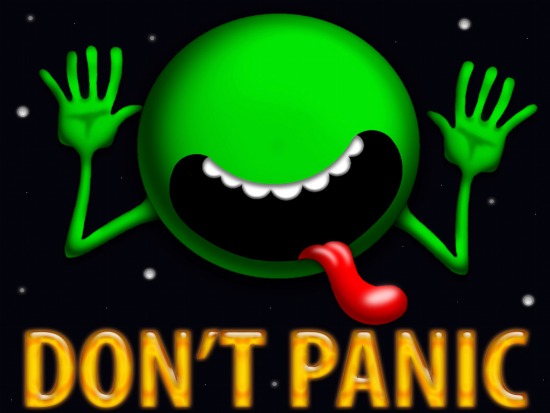 Image result for hitchhiker's guide to the galaxy