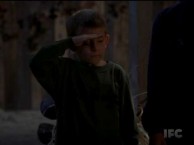 The boys say goodbye to Jumpy number 9, from Malcolm in the Middle episode 4.
