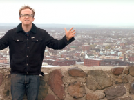 Even though there's so much to dislike about Paterson, NJ, Chris Gethard finds one thing to love: a natural waterfall.