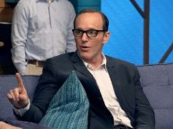 Clark Gregg shows off some sweet memorabilia he stole from the sets of Iron Man and Thor.