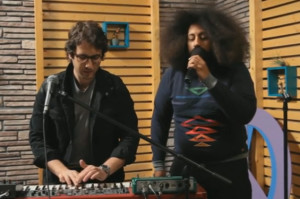Watch Josh Groban and Reggie Make Trippy Music