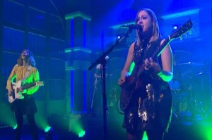 Sleater-Kinney Played Late Night with Seth Meyers and Fred Didn’t Crash the Show
