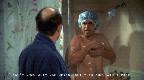 Image result for fez singing in the shower gif