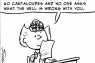 Peanuts Comedy gold: tweets in a Peanut universe