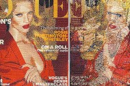 Stitched Vogue Covers Stitched Vogue covers