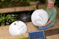 solar spitters Renewable energy as art: the Bakken Museum's Green Energy Art Garden