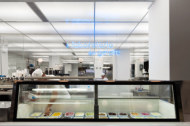 HWKN designs the cleanest, tastiest gelato in the city at Il Laboratorio del Gelato
