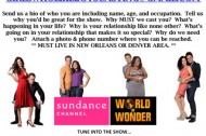 44x330IMAGE Open Casting Call for Sundance Channel's Original Series GIRLS WHO LIKE BOYS WHO LIKE BOYS!