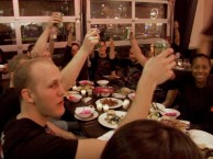Cheers (LUDO BITES AMERICA - Episode 7, Season 1) (Clip 1) Ludo and the gang to a job well done!