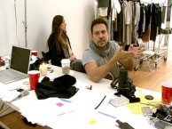 Designers rush to finish the pieces in time for the Narciso Rodriguez runway collection.