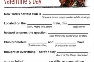 Stefon-themed Mad Libs