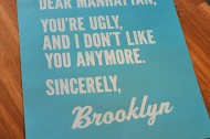 Manhattan versus Brooklyn