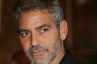 Branded men: Harrison Ford passes the leading man baton onto George Clooney