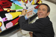 Jeff Koons debuts his BMW art car
