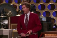 This week's top five trending videos: From dogs greeting returning soldiers to the return of Ron Burgundy