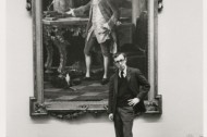 Woody Allen having fun at The Met