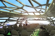 Design Dish: See-thru airplanes, Archtober and Mexico's inverted skyscraper