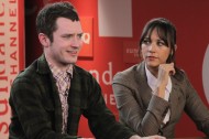 Elijah Wood, Rashida Jones, and Will McCormack stop by Sundance Channel HQ— Scoop the photos inside
