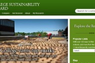College Sustainability Report Card: Who made the grade?
