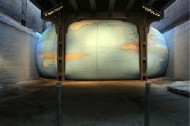 The world of David Byrne, squished beneath the Highline