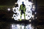 Otherworldly light paintings, sans digital manipulation
