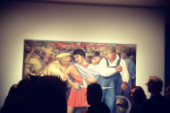 Opening night of Diego Rivera at MoMA