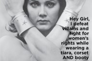 Hey Girl, be like Wonder Woman or Julia Child!