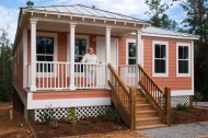 Katrina Cottages reused as permanent residential and commercial structures