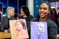 Artist Marthalicia Matarrita, live at Sundance