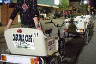 The pedicab: a low-carbon solution for a night out drinking
