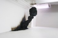 Olaf Brzeski's solid plume of smoke