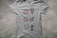 Cool gender-bending tee from Qwertee
