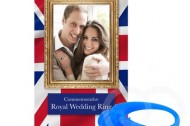 A commemorative royal wedding "ring"