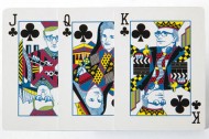 Deck of cards honoring NYC creative royalty