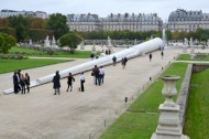 Art Buzz: Cow tongue sculptures and an alien obelisk in the Tuileries gardens