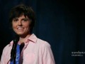 Tig Notaro discusses her decision to address her cancer diagnosis on stage.