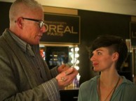 SUNcovered goes backstage for the L'OREAL: PARIS Luxury Beauty Lounge at the Golden Globes.