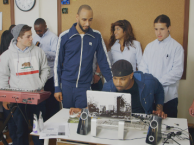 The students are encouraged to put their personal problems aside and step up; Dr. Mae Jemison, Fabien Cousteau, Swizz Beatz, and Cliff Dorfman take the kids out of their comfort zone.