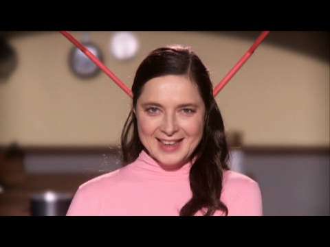 Isabella Rossellini explores the shrimp (includes photos provided by Sarah J. Foster/Project Seahorse).